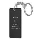 Elégant chic or moderne carré minimaliste noir