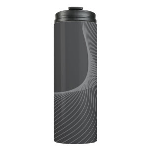 Elegant, chic, simple, modern graphic pattern art thermal tumbler