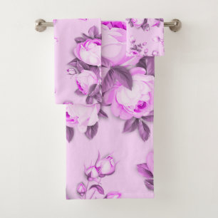 Élégant chic tendance Pink floral