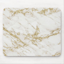 Elegant chic white grey gold glitter marble