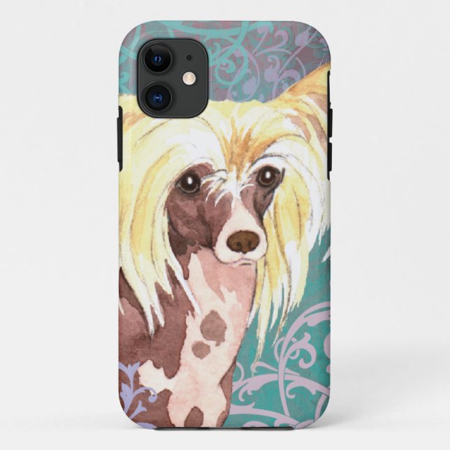 Elegant Chinese Crested Case-Mate iPhone Case (Back)