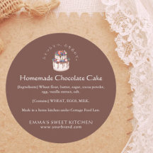 Elegant Chocolate Berry Cake Ingredient