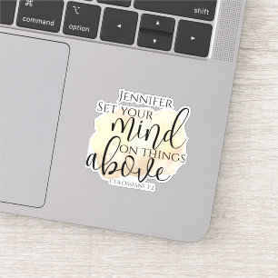 Elegant Christian Quote Bible Verse Things Above S