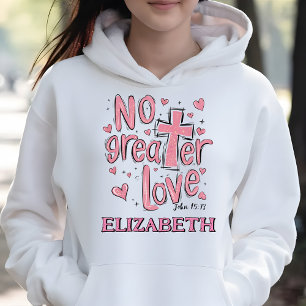 Elegant Christian Valentine John 1513 Personalized Hoodie