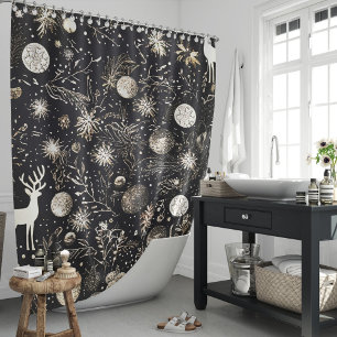 Elegant Christmas Black Modern Festive