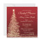 Elegant Christmas Bridal Shower Red Gold