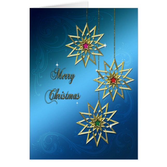 Elegant Christmas card (Front)