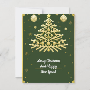 Elegant Christmas Card Design 