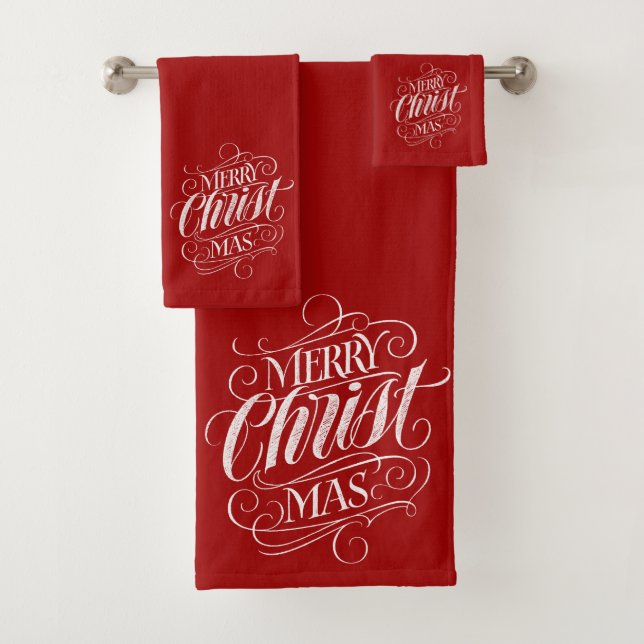 Élégant CHRISTmas Christian Calligraphie Chalk Rou (En situation)