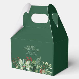 Elegant Christmas Favor Box