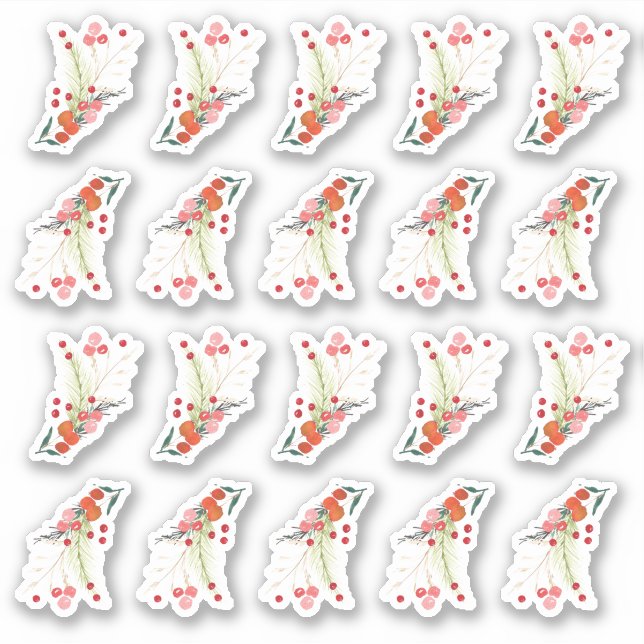 Elegant Christmas Florals Holiday (Front)