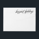 Elegant Christmas Florals Holiday Wrap Around Label<br><div class="desc">_____________________________ ***this design is part of a christmas holiday collection*** Step into a world of timeless holiday charm with my "Festive Flora: Christmas Splendour Poinsettia Delight" collection. 🌸🎄 Embrace the magic of the season with a captivating blend of florals, lush green pine leaves, dainty red berries, and the enchanting hues...</div>