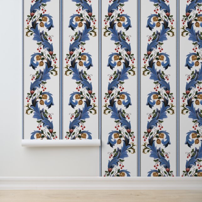 Elegant Christmas Flourish Holiday Wallpaper (Application)