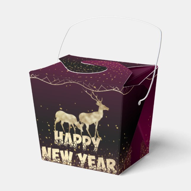 Elegant Christmas gift box (Front Side)