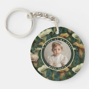 Elegant Christmas Gifts For Him Photo Calla Lilies Keychain
