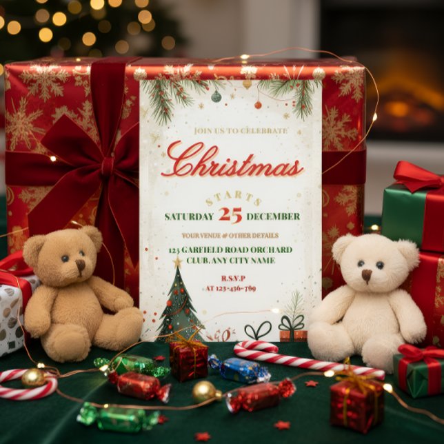 Elegant Christmas Invitation (Creator Uploaded)