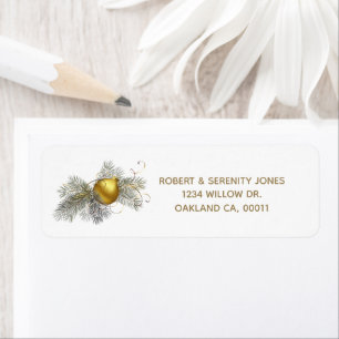 Elegant Christmas Ornament Holiday