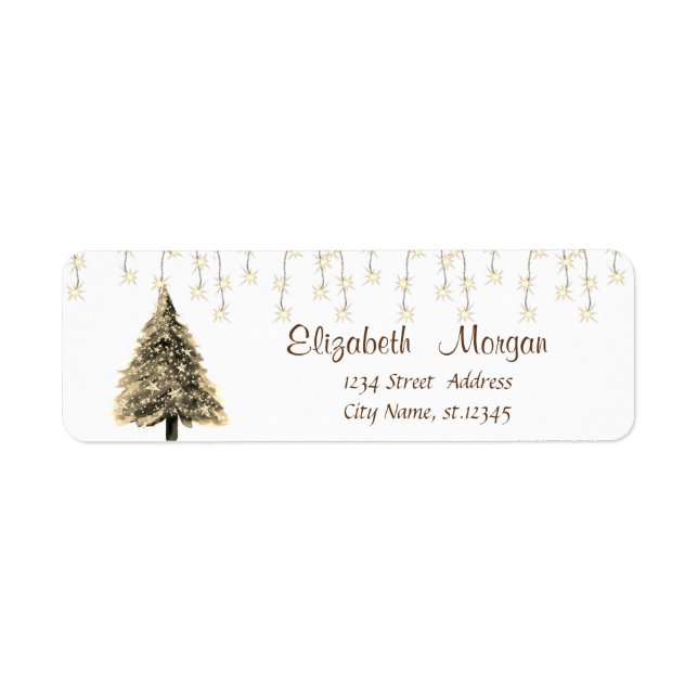 Elegant ,Christmas Pine Tree String Lights (Front)