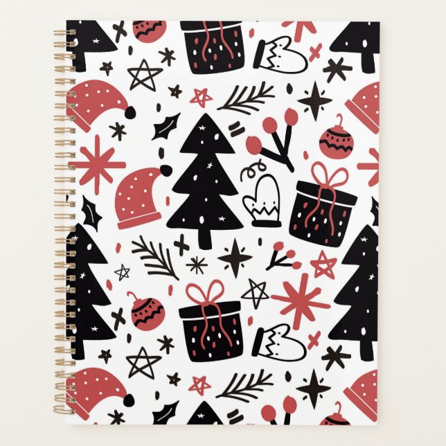 Elegant Christmas  Planner (Front)