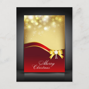 Elegant Christmas Postcard