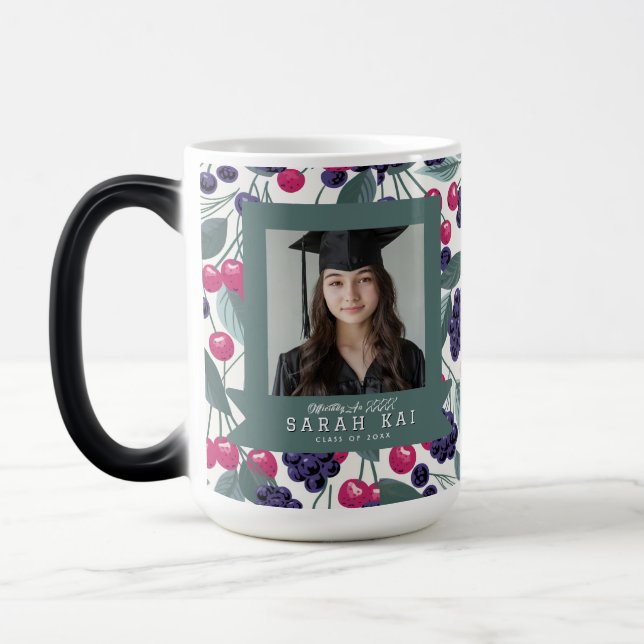 Elegant Christmas Print Graduate Class Of Magic Mug (Left)