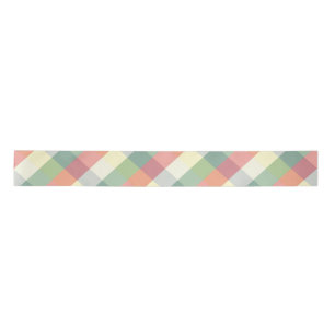Elegant Christmas Stripe Patterned  Satin Ribbon