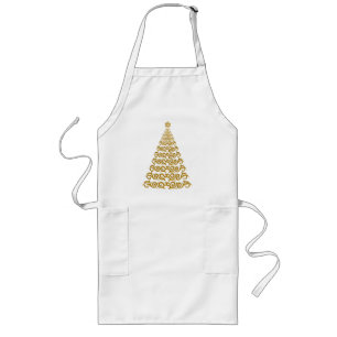 Elegant Christmas Tree Apron