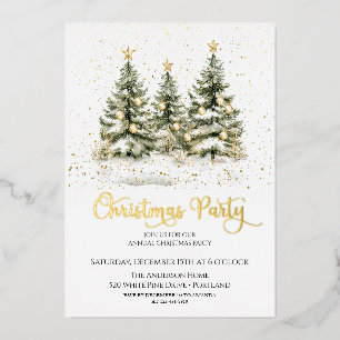 Elegant Christmas Tree Holiday Party