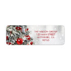 Elegant Christmas Tree Return Address