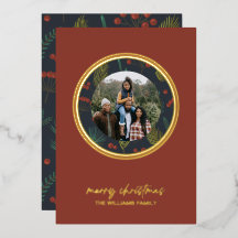 Elegant Christmas Winter Greenery