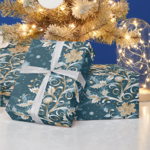 Elegant Christmas wrapping paper