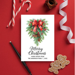 Elegant Christmas Wreath Holiday