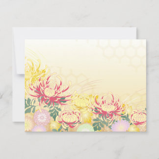 Elegant Chrysanthemum Postcard