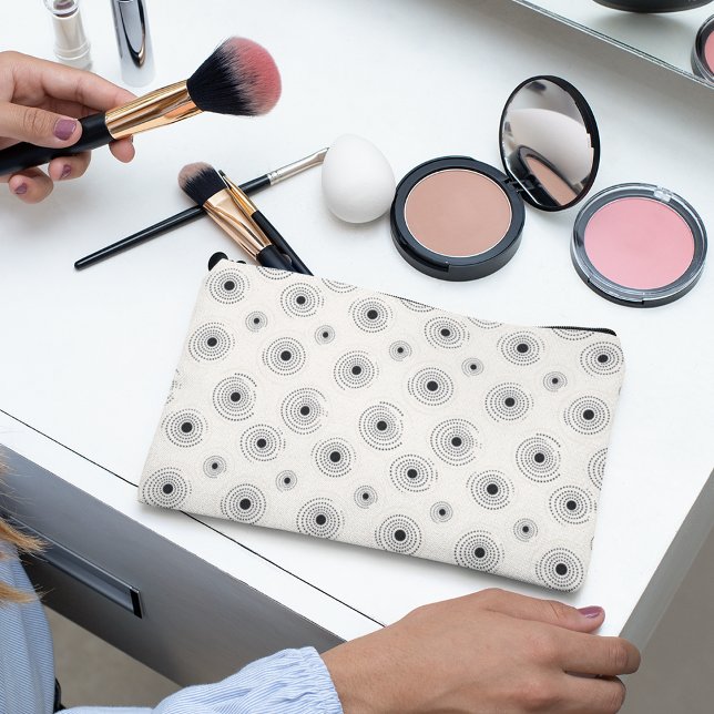 Elegant Circle Patterns Accessory Pouch (Elegant Circle Patterns Accessory Pouch)