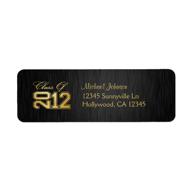 Elegant Class of 2011 (blk / gold) (Front)