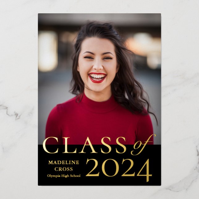 Elegant Class of 2023 Graduation Gold (Front)