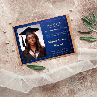 Elegant Class of 2025 Graduation Announcement