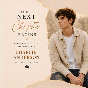 Elegant Class of 2026 Graduation Invitation