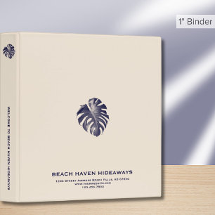 Elégant Classeur de bienvenue Tropical