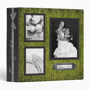 Élégant Classeur de scrapbook de mariage