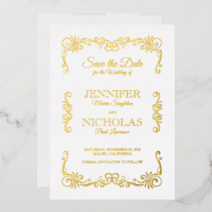 Elegant Classic and Vintage Formal Wedding