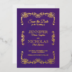 Elegant Classic and Vintage Formal Wedding