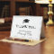 Elegant Classic Black White Graduation Thank You