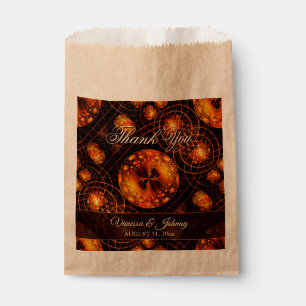Elegant Classic Boho Modern Gold #901 Wedding Favour Bag
