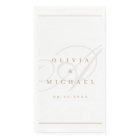 Elegant classic calligraphy vintage wedding