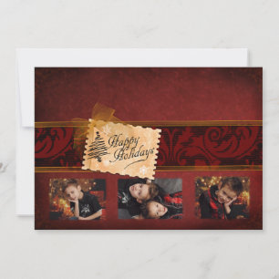 Elegant Classic Christmas Flat Card