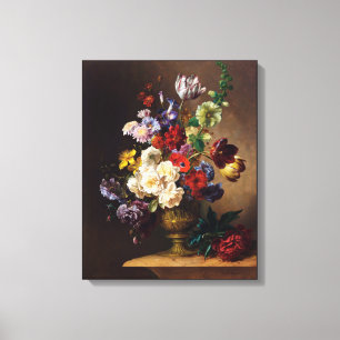 Elegant Classic Dutch Master Still Life Art Canvas Print