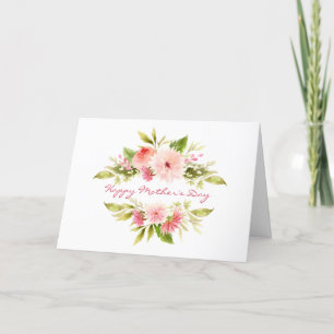 Elegant Classic Happy Mother's Day Greeting Card