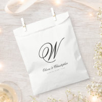 Elegant Classic Last Name Initial Wedding