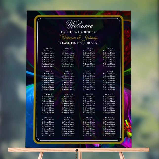 Elegant Classic Modern Floral Pattern #902 Wedding (Neutre)